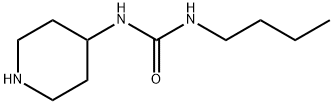 N-(PIPERIDIN-4-YL)-N'-BUTYLUREA Struktur