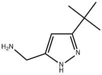 [(3-TERT-BUTYL-1H-PYRAZOL-5-YL)METHYL]AMINE Struktur