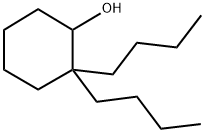 2,2-DIBUTYLCYCLOHEXANOL Struktur