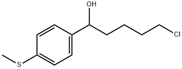 5-CHLORO-1-(4-METHYLTHIOPHENYL)-1-PENTANOL