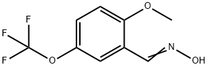 2-METHOXY-5-TRIFLUOROMETHOXY-BENZALDEHYDE OXIME Struktur