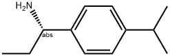 (1S)-1-[4-(METHYLETHYL)PHENYL]PROPYLAMINE Struktur