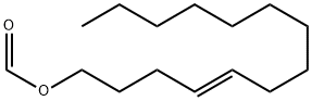 4-TETRADECEN-1-OL FORMATE Struktur