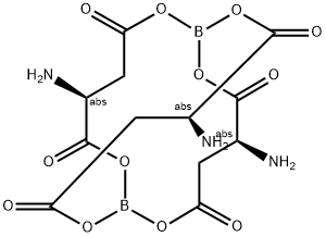 BORON ASPARTATE Struktur