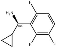 (1R)CYCLOPROPYL(2,3,6-TRIFLUOROPHENYL)METHYLAMINE Struktur