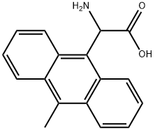 AMINO-(10-METHYL-ANTHRACEN-9-YL)-ACETIC ACID Struktur