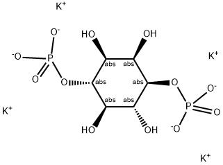 D-MYO-INOSITOL 1,4-BISPHOSPHATE POTASSIUM SALT Struktur