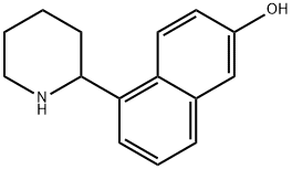 5-PIPERIDIN-2-YL-NAPHTHALEN-2-OL Struktur