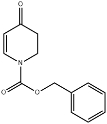 4-OXO-3,4-DIHYDRO-2H-PYRIDINE-1-CARBOXYLIC ACID BENZYL ESTER Struktur