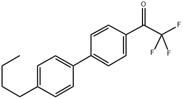 4'-(4-N-BUTYLPHENYL)-2,2,2-TRIFLUOROACETOPHENONE Struktur