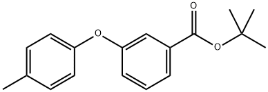 O-(4-TOLOYL BENZOIC ACID)-TERTIARY-BUTYL ESTER Struktur