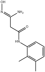 (3Z)-3-AMINO-N-(2,3-DIMETHYLPHENYL)-3-(HYDROXYIMINO)PROPANAMIDE Struktur