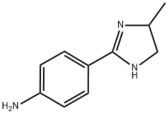 4-(4,5-DIHYDRO-4-METHYL-1H-IMIDAZOL-2-YL)PHENYLAMINE Struktur