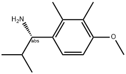 (1S)-1-(4-METHOXY-2,3-DIMETHYLPHENYL)-2-METHYLPROPYLAMINE Struktur