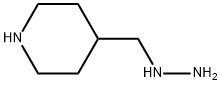 PIPERIDIN-4-YLMETHYL-HYDRAZINE Struktur