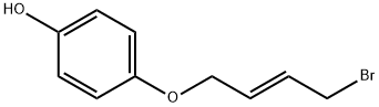 4-(4-BROMO-BUT-2-ENYLOXY)-PHENOL Struktur