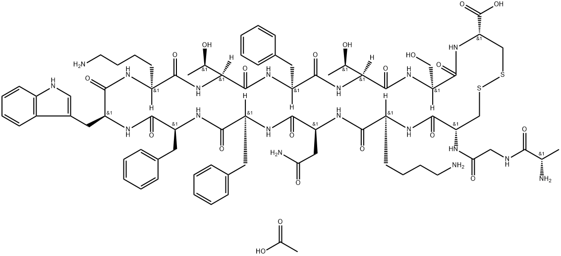 AGCKNFFWKTFTSC (DISULFIDE BRIDGE: 3-14), ACETATE SALT price.