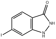 3-HYDROXY-6-IODO (1H)INDAZOLE Struktur