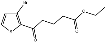 ETHYL 5-(3-BROMO-2-THIENYL)-5-OXOVALERATE price.