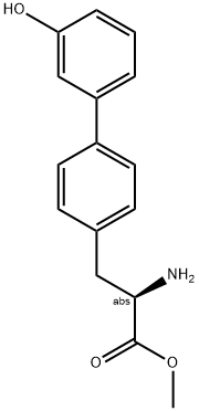 METHYL (2R)-2-AMINO-3-[4-(3-HYDROXYPHENYL)PHENYL]PROPANOATE Struktur