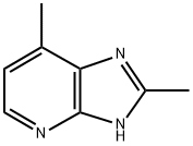 2,7-DIMETHYL-3H-IMIDAZO[4,5-B]PYRIDINE Struktur