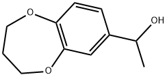 1-(3,4-DIHYDRO-2H-1,5-BENZODIOXEPIN-7-YL)ETHANOL Struktur