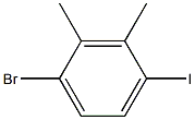 1-BROMO-2,3-DIMETHYL-4-IODOBENZENE Struktur