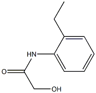 N-(2-ETHYLPHENYL)-2-HYDROXYACETAMIDE Struktur