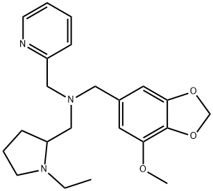 (1-ETHYL-PYRROLIDIN-2-YLMETHYL)-(7-METHOXY-BENZO-[1,3]DIOXOL-5-YLMETHYL)-PYRIDIN-2-YLMETHYL-AMINE price.