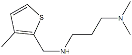 N1,N1-DIMETHYL-N3-((3-METHYLTHIEN-2-YL)METHYL)PROPANE-1,3-DIAMINE Struktur