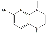 4-METHYL-1,2,3,4-TETRAHYDROPYRIDO[2,3-B]PYRAZIN-6-AMINE Struktur