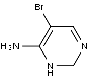 5-BROMO-2,3-DIHYDROPYRIMIDIN-4-AMINE Struktur