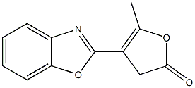 4-(1,3-BENZOXAZOL-2-YL)-5-METHYLFURAN-2(3H)-ONE Struktur