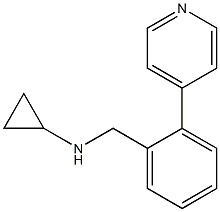 (1S)CYCLOPROPYL(2-(4-PYRIDYL)PHENYL)METHYLAMINE Struktur