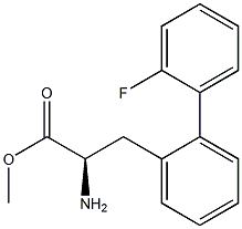 METHYL (2R)-2-AMINO-3-[2-(2-FLUOROPHENYL)PHENYL]PROPANOATE Struktur