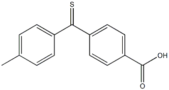 4-(4-METHYLTHIOBENZOYL)BENZOIC ACID Struktur