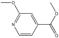 METHYL 2-METHOXY-4-PYRIDINECARBOXYLATE Struktur