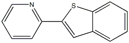 2-(2-PYRIDYL)BENZOTHIOPHENE Struktur