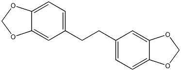 1,2-BIS-(3,4-METHYLENEDIOXYPHENYL)-ETHANE Struktur