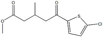 METHYL 5-(2-CHLORO-5-THIENYL)-3-METHYL-5-OXOVALERATE price.