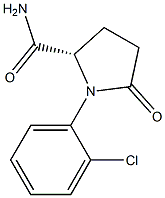 N-(2-CHLOROPHENYL)-5-OXOPROLINAMIDE Struktur