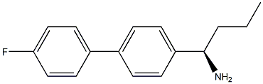 (1R)-1-[4-(4-FLUOROPHENYL)PHENYL]BUTYLAMINE Struktur