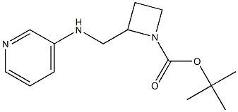 1-BOC-2-[(PYRIDIN-3-YLAMINO)-METHYL]-AZETIDINE Struktur