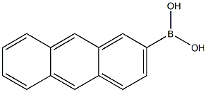 2-ANTHRACENEBORONIC ACID Struktur