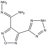 1,2,5-OXADIAZOLE-3-CARBOHYDRAZONAMIDE, 4-(2H-TETRAZOL-5-YL)- Struktur