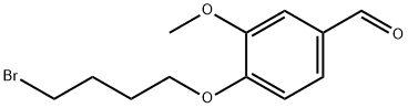 4-(4-BROMO-BUTOXY)-3-METHOXY-BENZALDEHYDE Struktur