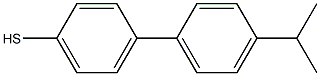 4-(4-ISOPROPYLPHENYL)THIOPHENOL Struktur