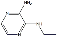 2-AMINO-3-(ETHYLAMINO)PYRAZINE Struktur