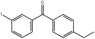 4-ETHYL-3'-IODOBENZOPHENONE Struktur