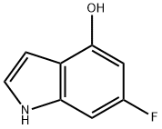 6-FLUORO-4-HYDROXY INDOLE Struktur